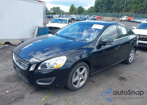 2013 Volvo S60 T5 from USA, damaged, VIN YV1612FSXD1220932